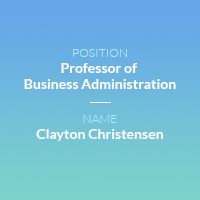Clayton Christensen